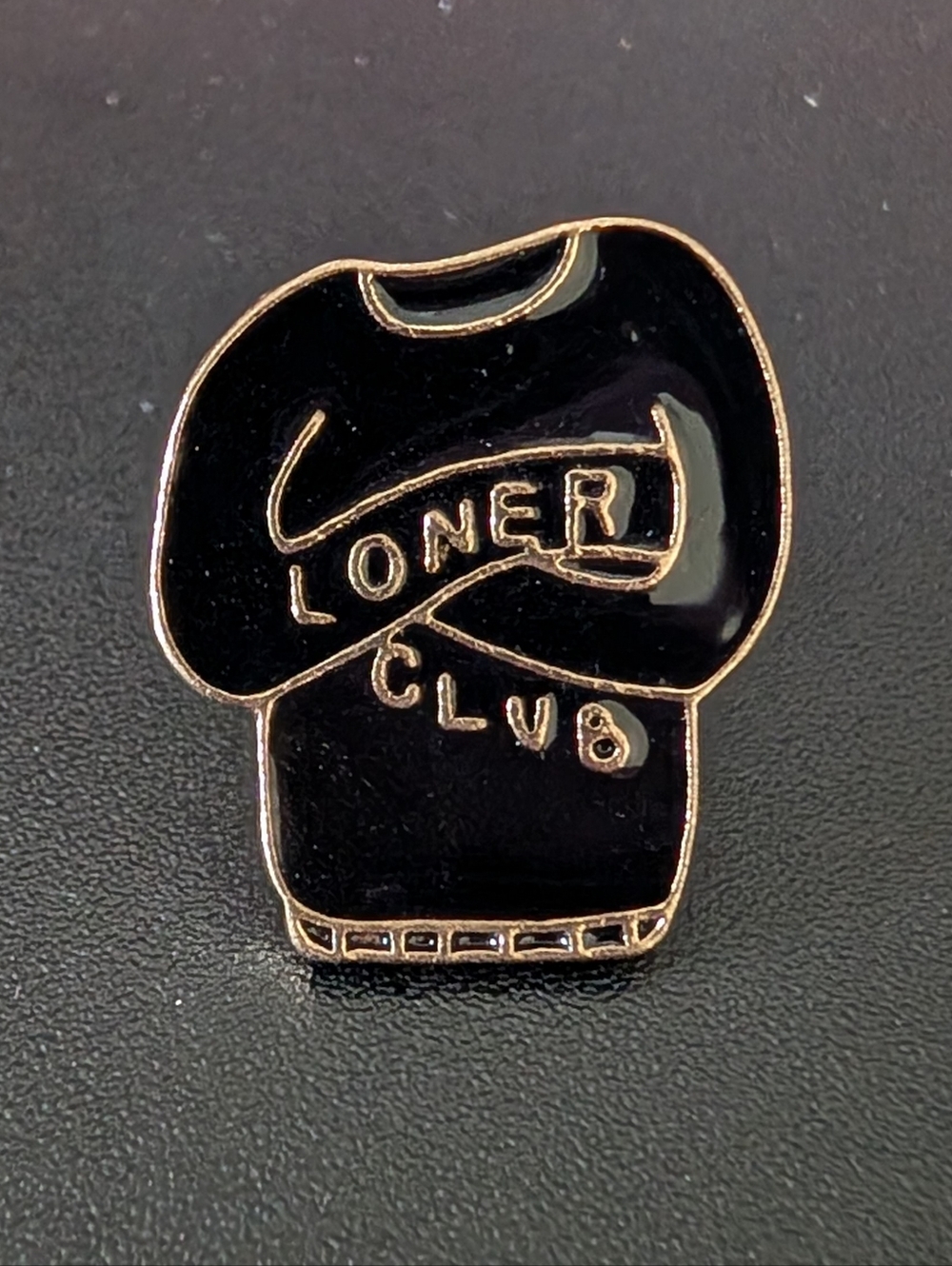“Loner Club” Enamel Pin 🖤